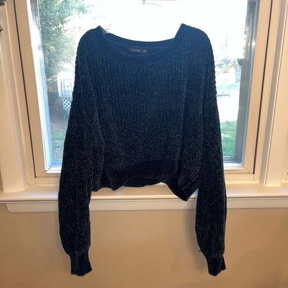 Dark Green Soft Sweater - Picture 1 of 2